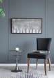 A & B Home Giotto Gray/Warm Brown Forest Wall Decor-5