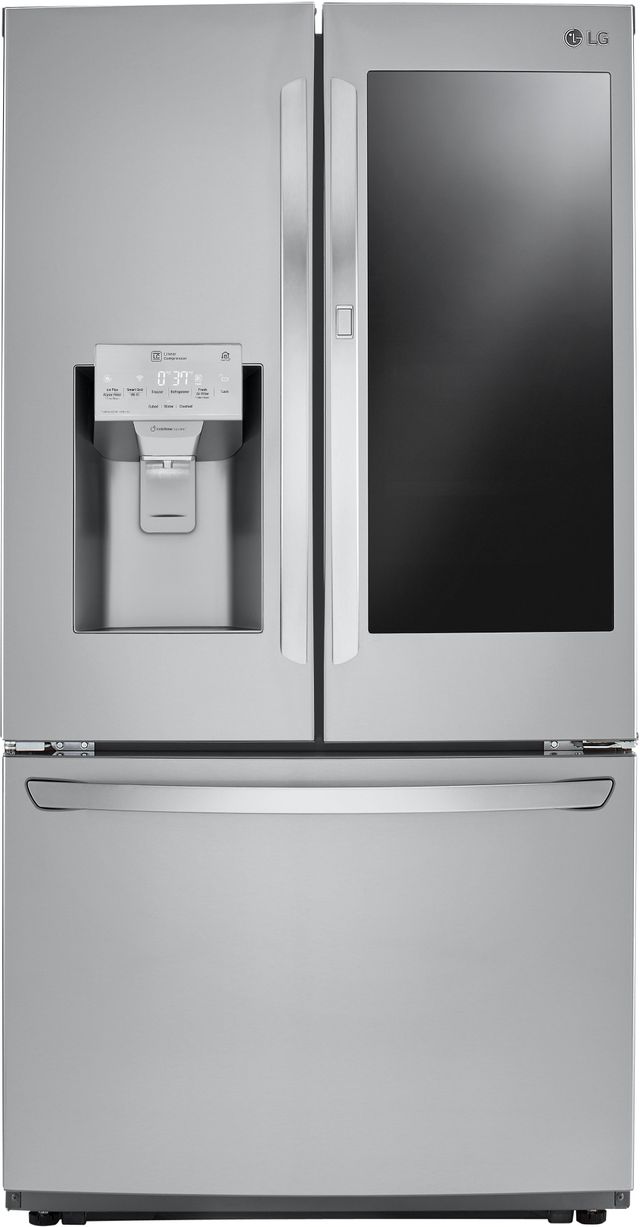 Lg 26 Cu Ft Stainless Steel French Door Refrigerator Lfxs26596s