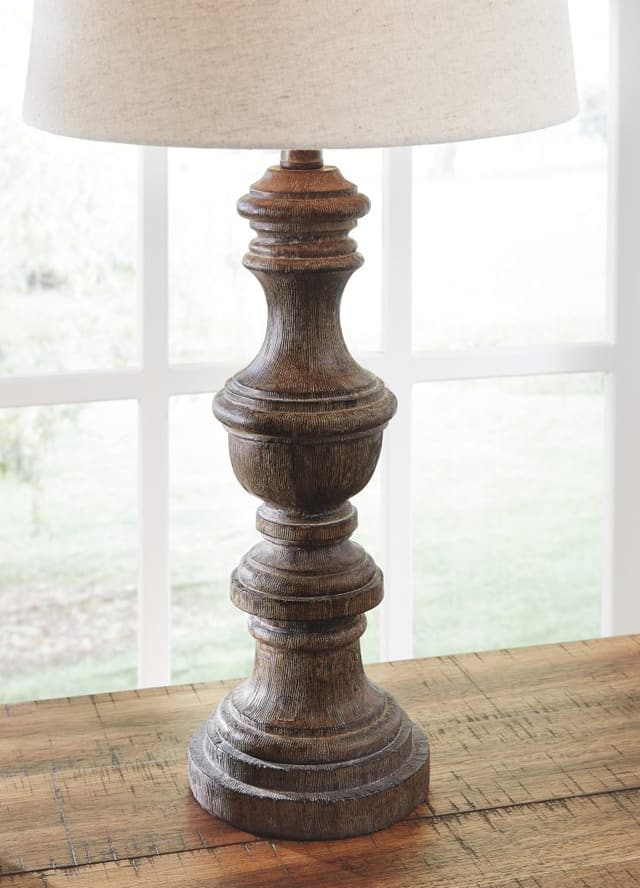 Signature Design by Ashley® Mair Antique Black Table Lamp-2