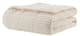Olliix by Premier Comfort Parker Ivory 60" x 70" Corduroy Plush down alternative Throw-0