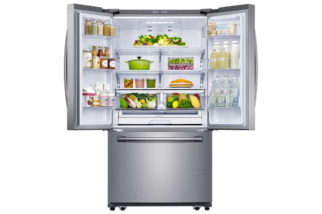 Samsung 25 5 Cu Ft Stainless Steel French Door Refrigerator