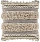 Surya Helena Taupe 18"x18" Pillow Shell with Down Insert-0