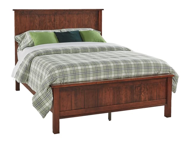 Daniel's Amish® Solid Wood Bryson Queen Panel Bed-0