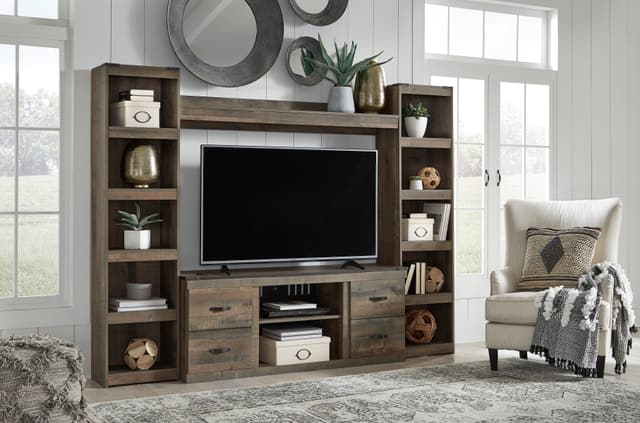 Signature Design by Ashley® Trinell Brown Entertainment Wall Center-0