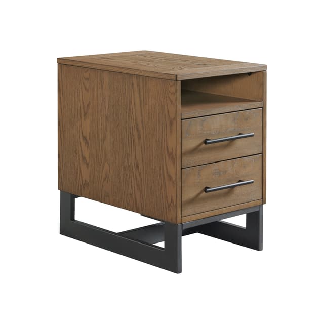 Intercon Eden Dune 16" Chairside Table with Power-0