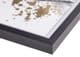 Olliix by Madison Park Posh Postures 2 Pieces Black and White Foiled Single Mat Framed Wall Art Set-3