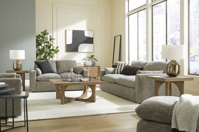 Benchcraft® Dramatic Granite Sofa & Loveseat-0