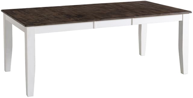 Intercon Kona Gray and White 5 Piece Dining Set-1