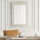 Surya Whitaker White Wall Mirror-2