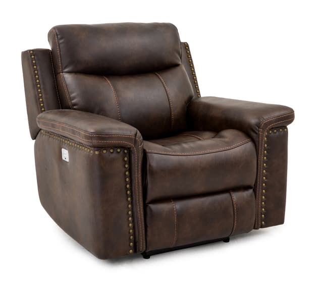 Cheers Power Recliner with Power Headrest-0