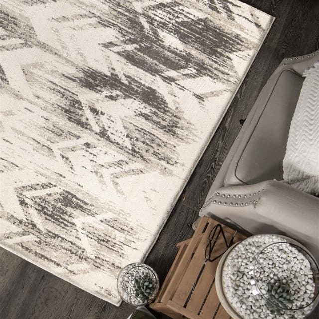 Orian Illusions Kenyon Natural 5' x 8' Rug-2