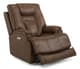 Flexsteel® Marley Brown Power Recliner with Power Headrest-2