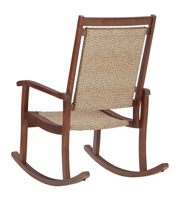 Signature Design by Ashley® Emani Natural Brown Rocking Chair-1
