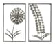 Olliix by Madison Park Metal Garden 2 Piece Metal and Gold Botanical Metal Wall Decor Set-0