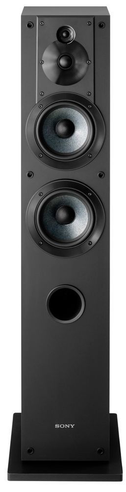 Sony Core Series 3 Way Black Floorstanding Speaker Sscs3