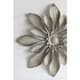 A & B Home Silver Flower Wall Decor-4