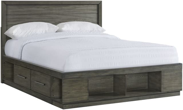 Elements International Elation King Storage Bed-0