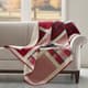 Olliix by Woolrich Red Huntington Oversized Cotton Quilted Throw-0