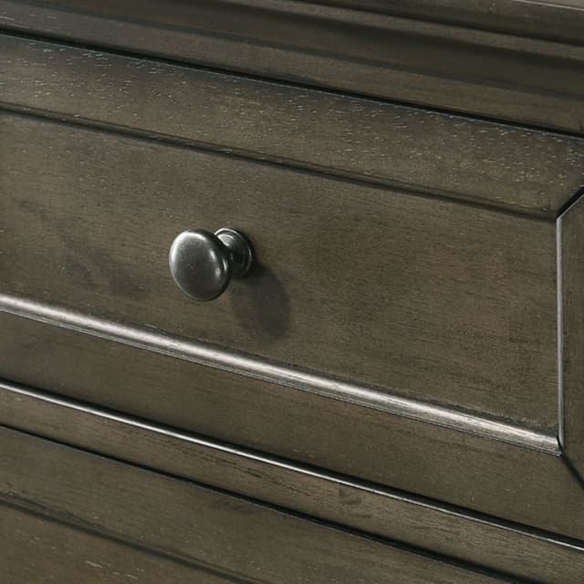 Intercon San Mateo Gray Dresser and Mirror-4