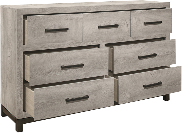 Homelegance® Zephyr Gray Dresser and Mirror-2