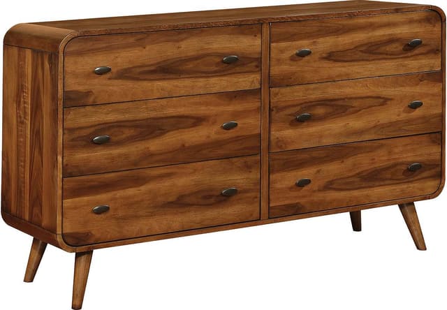 Coaster® Robyn Dark Walnut Dresser & Mirror-3