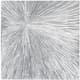 Olliix by Madison Park Signature Silver Sunburst Silver Resin Dimensional Palm Box-0