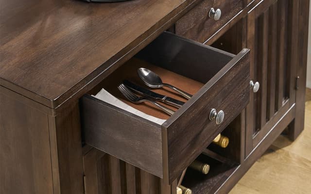 A-America® Bremerton Warm Gray Server-1