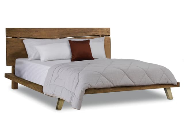Jaipur Furniture Planck Live Edge Eastern Queen Bed-0