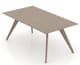Canadel® Downtown Rectangular Wood Table - Weathered Grey-0