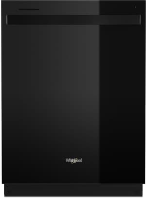 Whirlpool® 24" Black Built In Dishwasher 