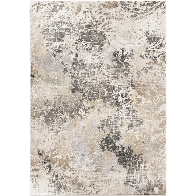 Orian Digital Stream Riverstone Multi Cream / Grey 5' x 8' Rug-0