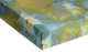 Olliix by INK+IVY Shattering Rock Yellow Blue Heavy Gel Coated Canvas-3