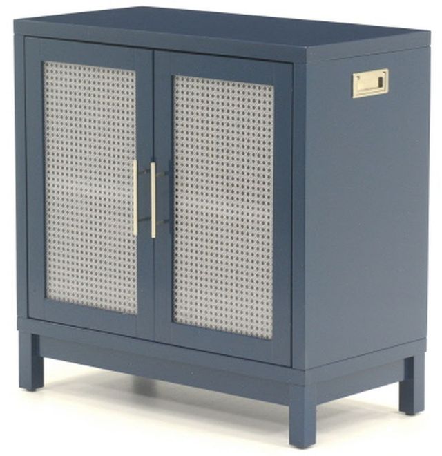 Sauder Vista Key Navy Blue Accent Storage Cabinet 422437 Big