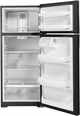 GE® 28" 17.5 Cu. Ft. Black Top Freezer Refrigerator-1