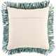 Surya Hylia Aqua 20"x20" Toss Pillow with Polyester Insert-4