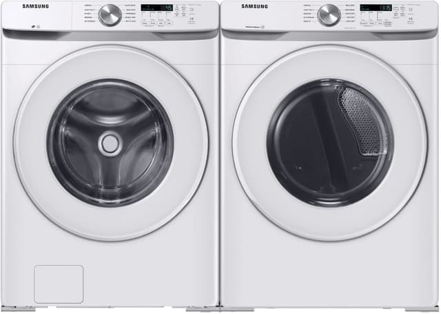 Samsung 6000 Series White Laundry Pair-0