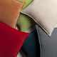 Surya Cotton Velvet Grass Green 20"x20" Pillow Shell with Down Insert-2