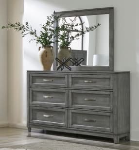 Homelegance® Garretson Gray Dresser & Mirror-0