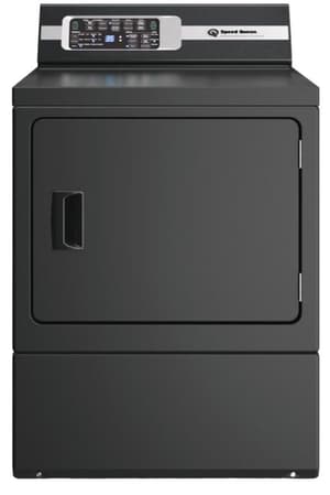 Speed Queen Matte Black Front Load Electric Dryer Speed Queen DR7 7.0 Cu. Ft. Matte Black Front Load Electric Dryer