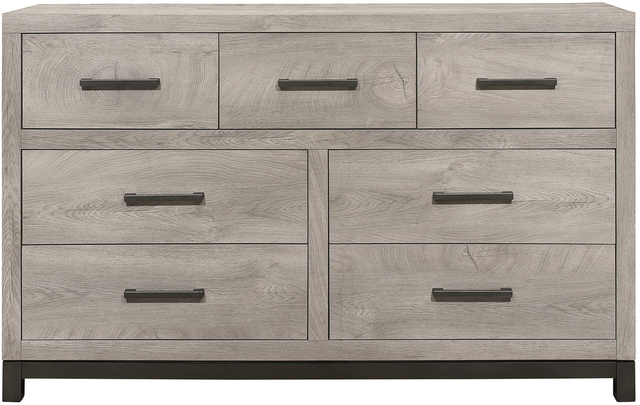 Homelegance® Zephyr Gray Dresser and Mirror-1