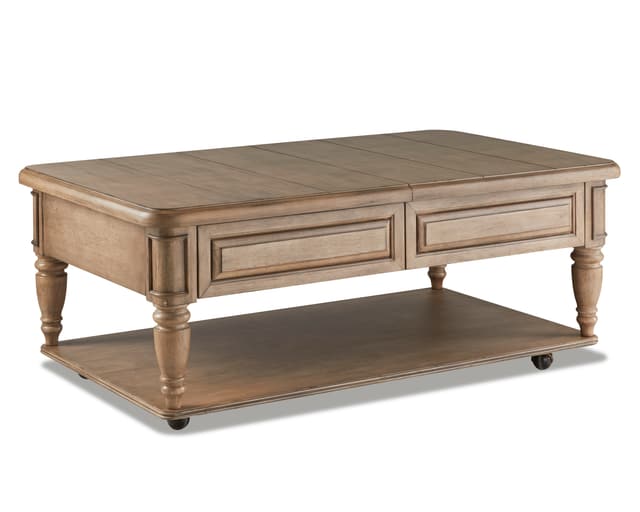 Klaussner® Jasper County Slider Top Cocktail Table-1