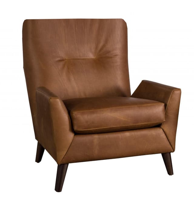 Jonathan Louis Chianti Leather Chair-0