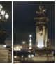 A & B Home Eiffel 2-Piece Black/White Led Wall Art Set-2