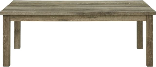 Elements International 3 Piece Occasional Oak Lawn Living Room Table Set-2