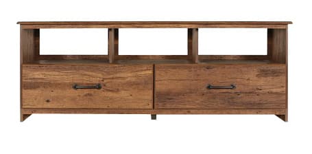 Perdue Woodworks 60" Aspen Oak Entertainment TV Stand-0