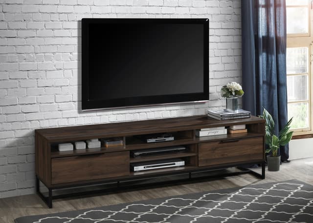 Milton Green Stars 61" Walnut TV Stand-1
