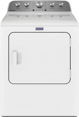 Maytag 7.0 Cu. Ft. White Front Load Gas Dryer