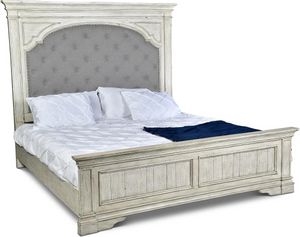 Steve Silver Co. Highland Park Cathedral White Queen Bed