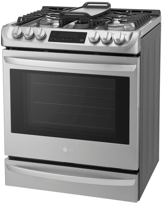 LG 30" Stainless Steel Slide In Gas Range-2