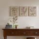 Olliix by Madison Park Linen Botanicals 3 Piece Multicolor Printed Linen Canvas Set-4